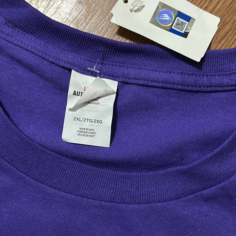 Hanes LSU Collegiate Football Tigers Graphic Tee - Picture 3 of 5